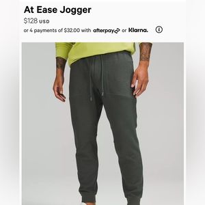 At ease jogger
